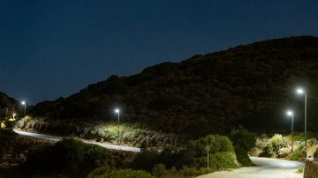 Éclairage de la voie publique