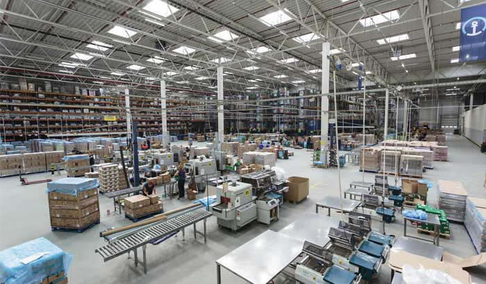 Centre de stockage et de distribution d'Unilever