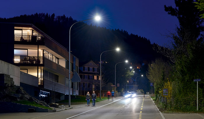Éclairage LED pour rue et voie publique