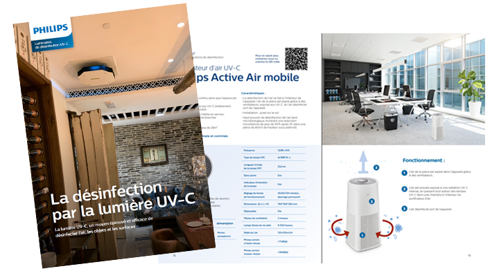 Nouvelle brochure sur la désinfection par la lumière UV-C